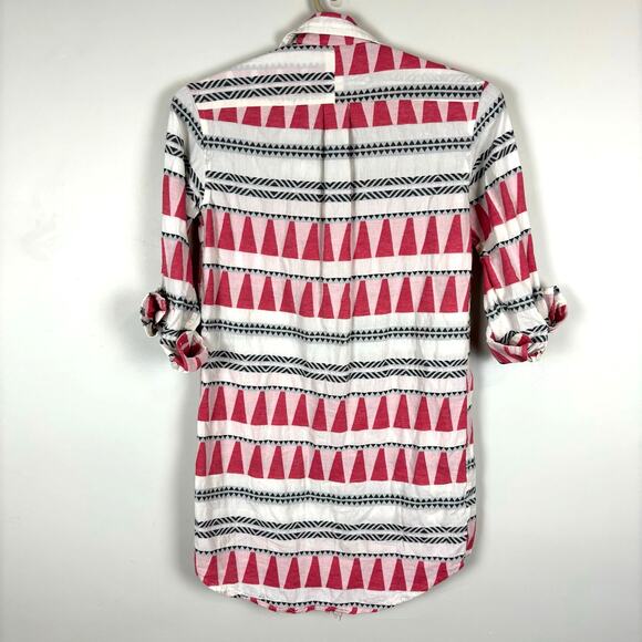 Emily Phillips Nashville The Girlfriend Shirt Dress size 3 (M) southwest preppy - Picture 2 of 7